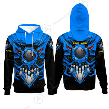 Hoodie||Blue