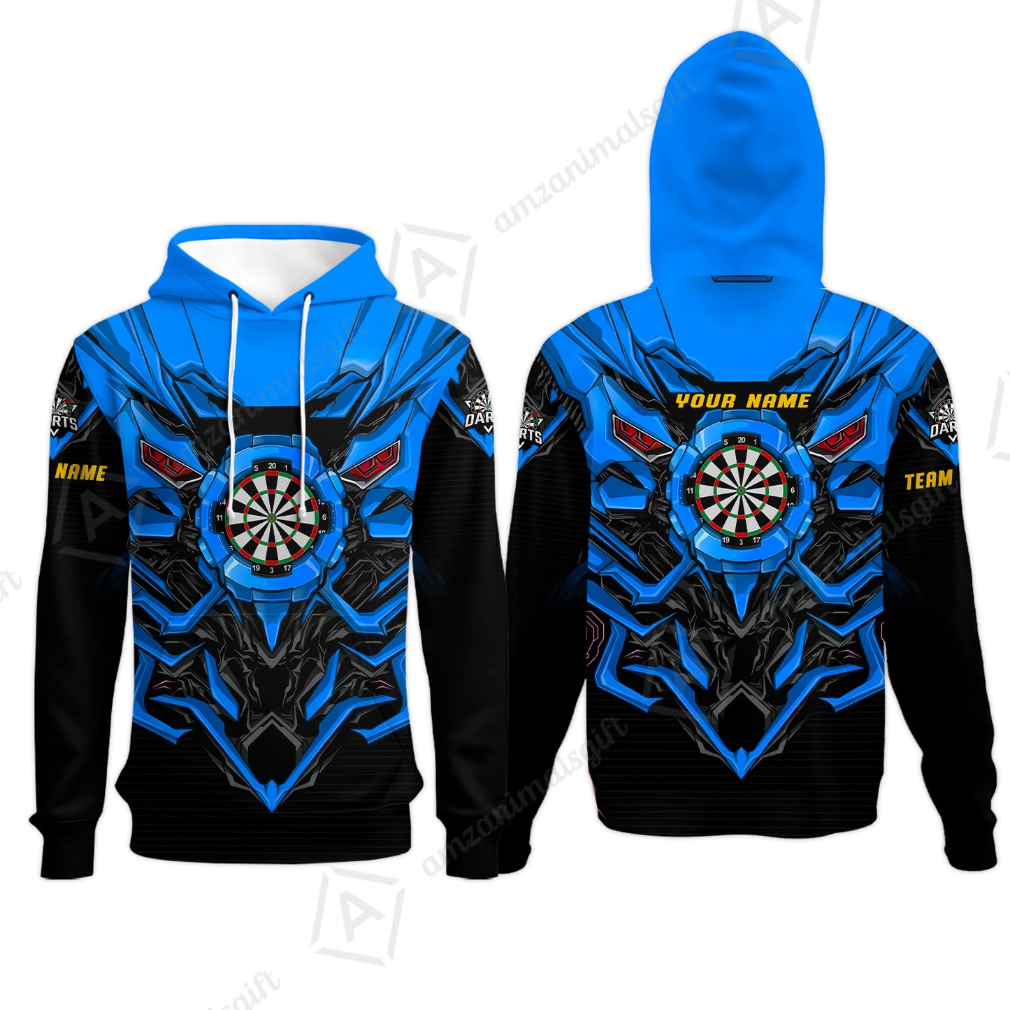 Hoodie||Blue