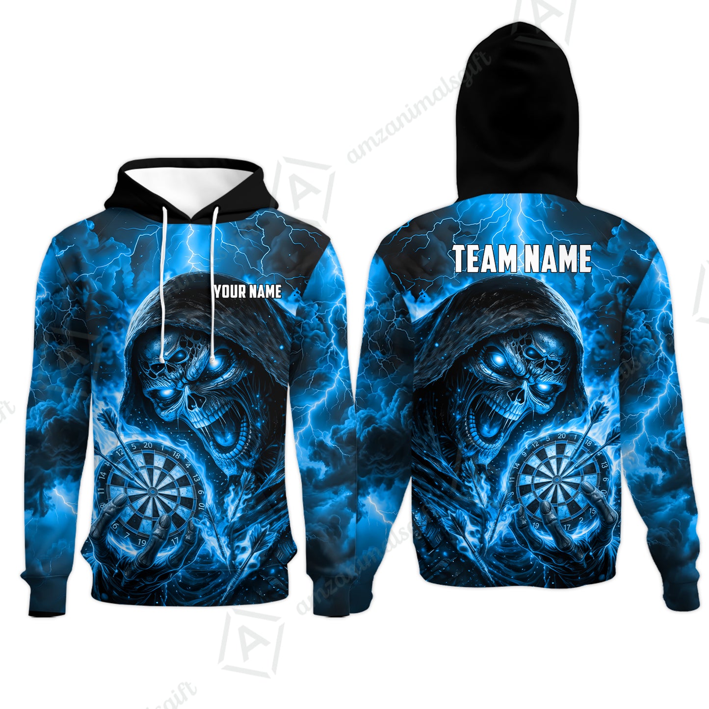 Hoodie||Blue