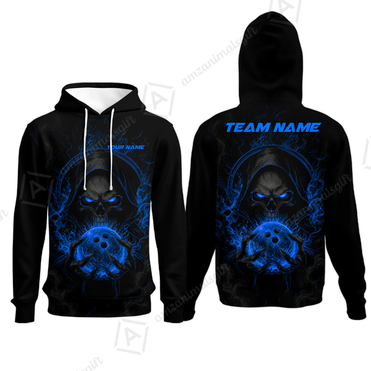 Hoodie||Blue