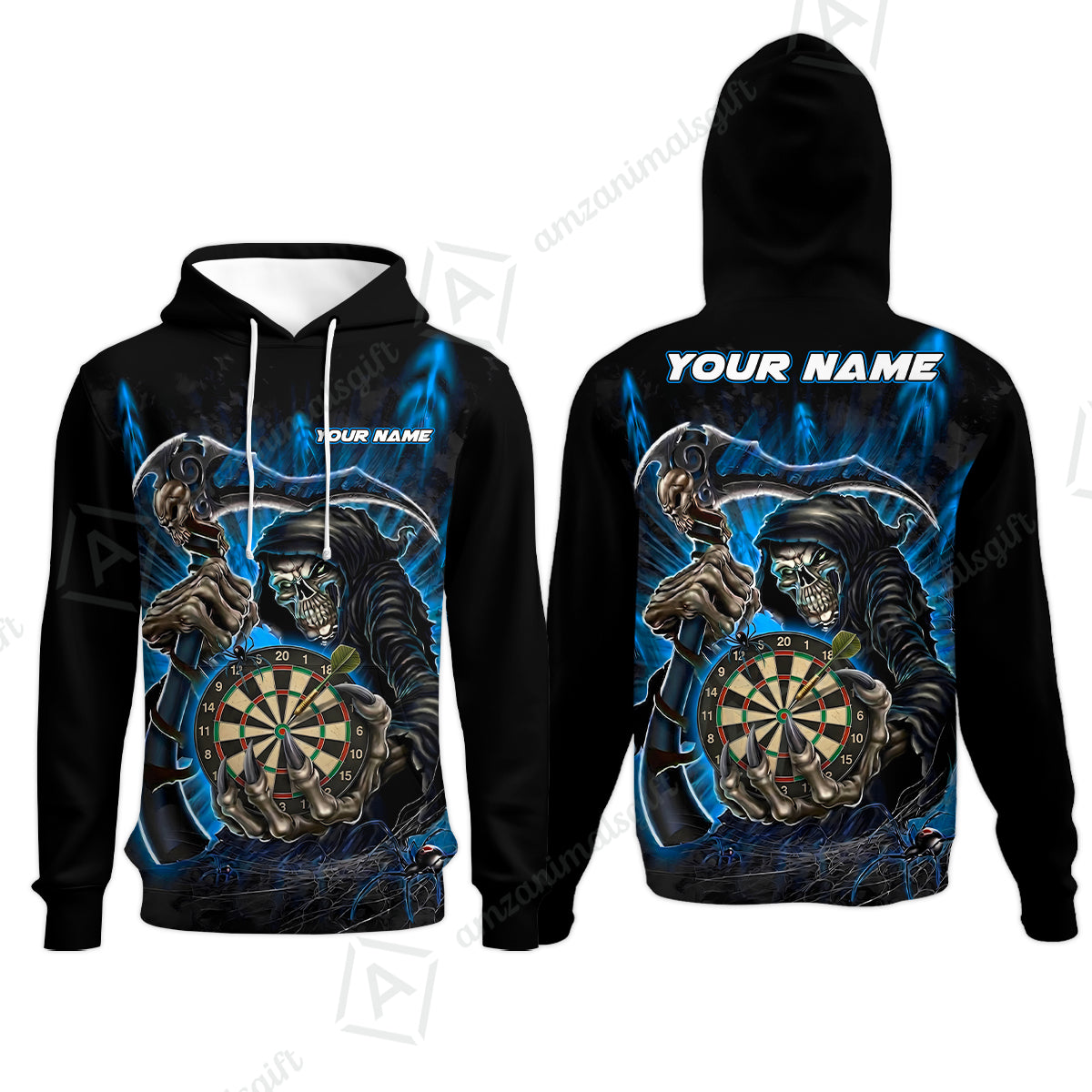 Hoodie||Blue