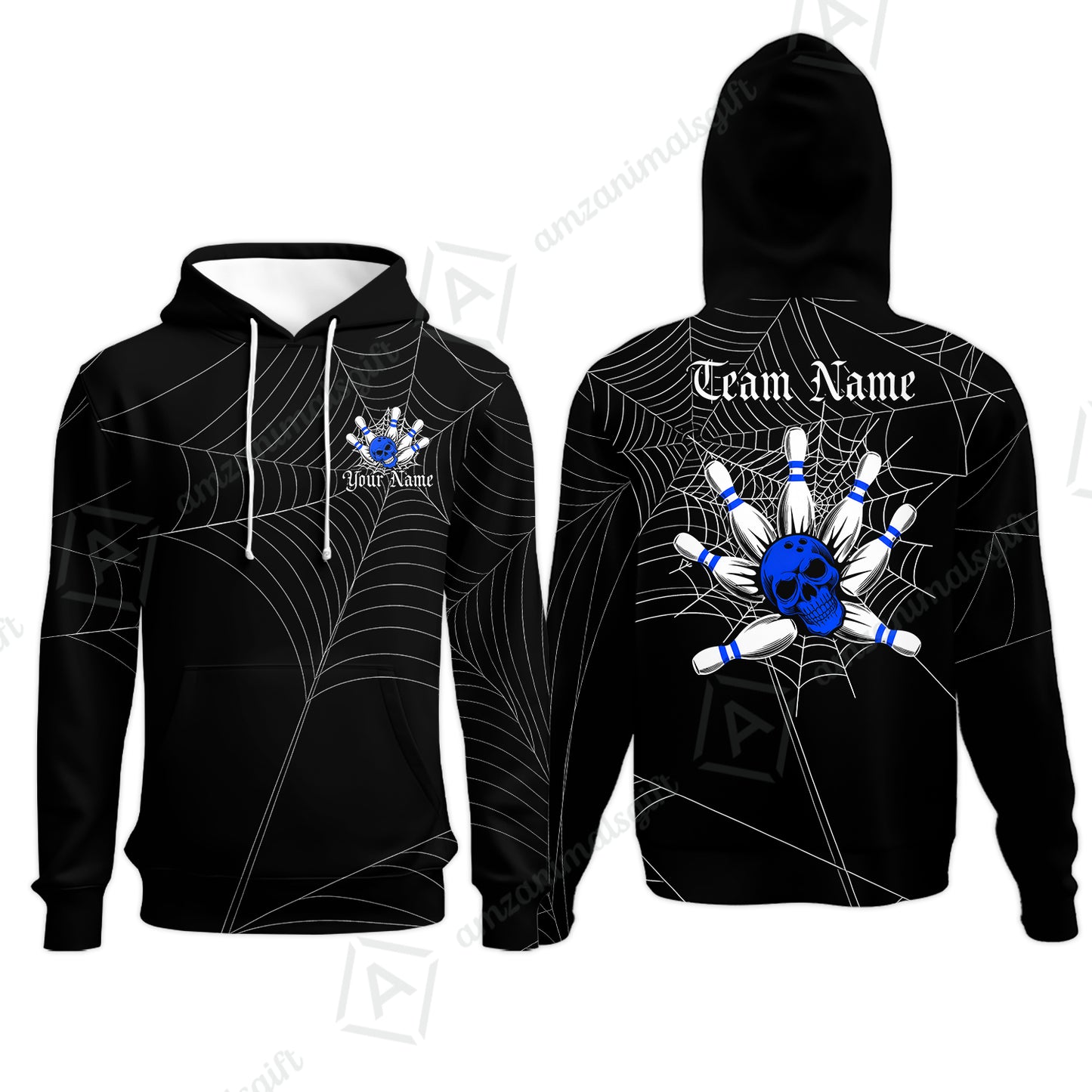 Hoodie||Blue