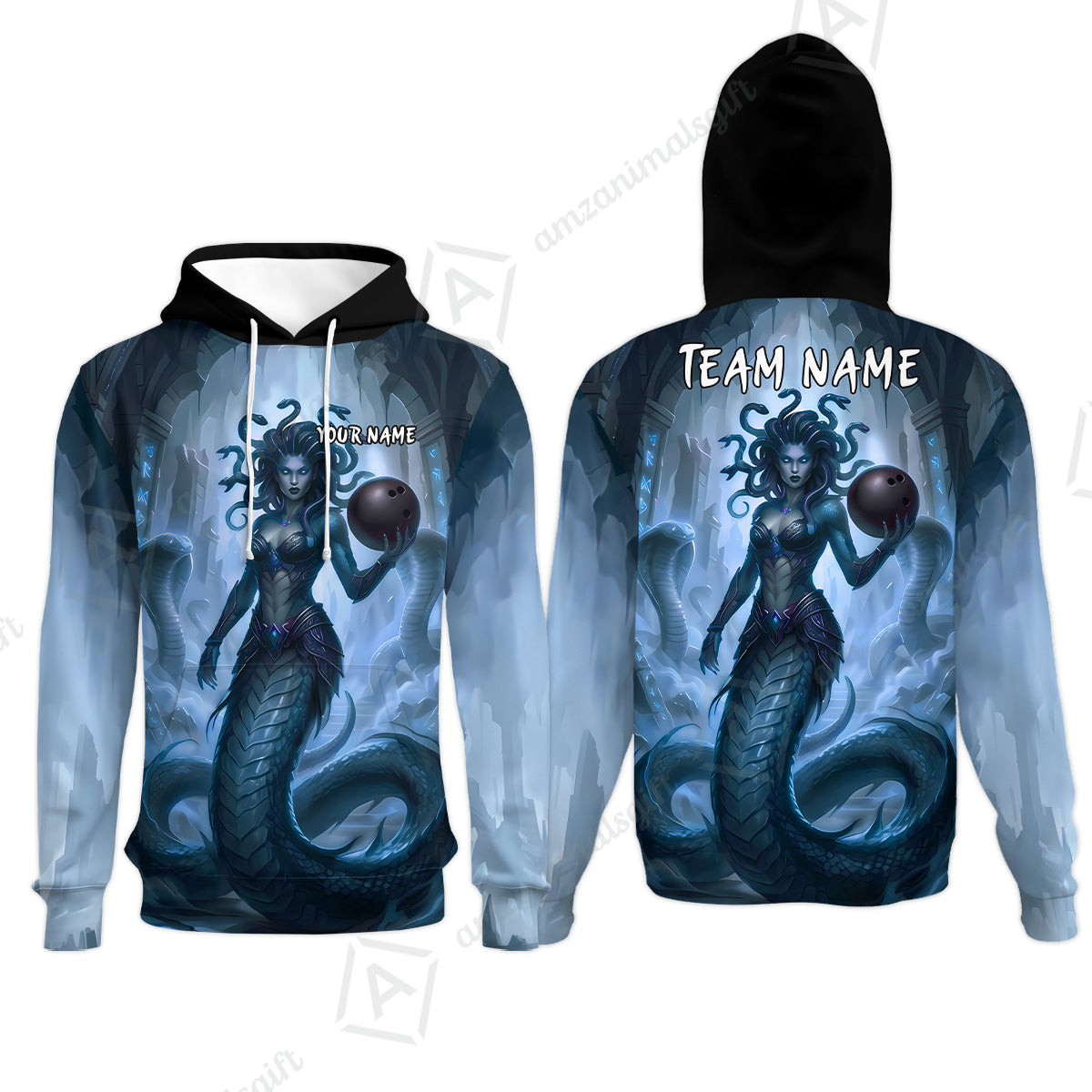 Hoodie||Blue