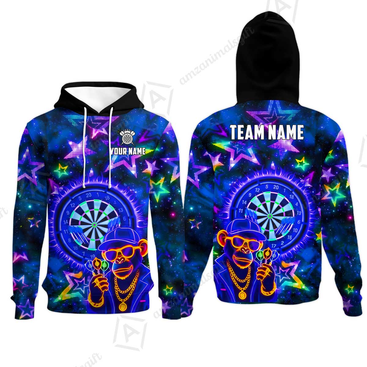 Hoodie||Blue