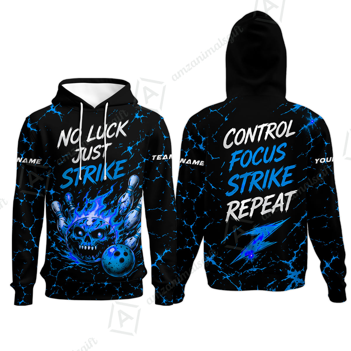 Hoodie||Blue