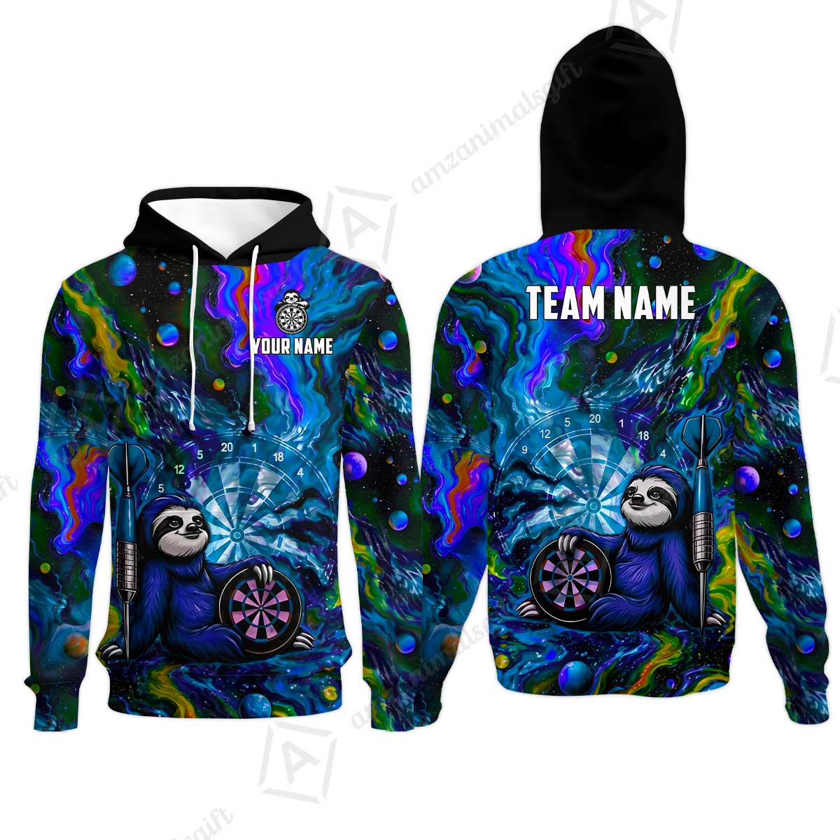 Hoodie||Blue