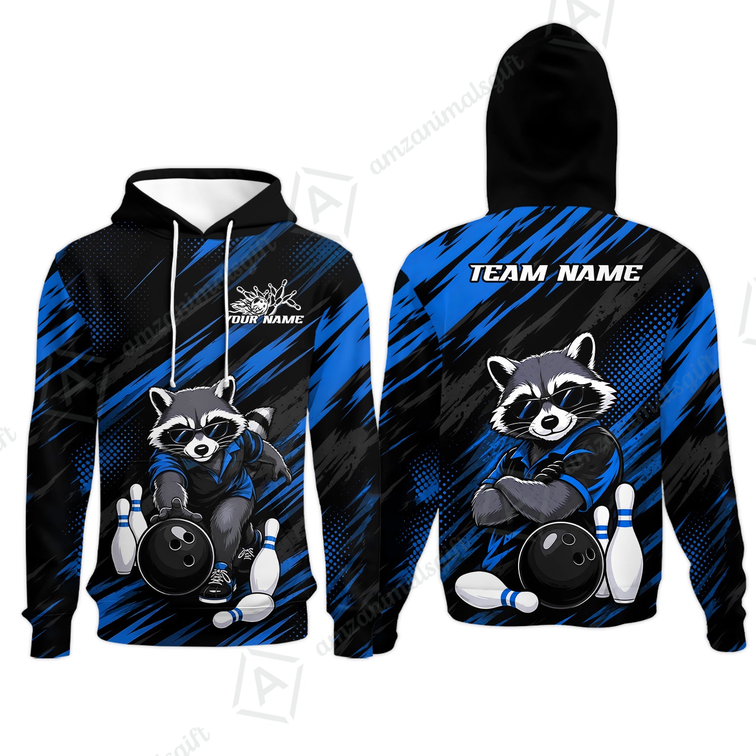 Hoodie||Blue