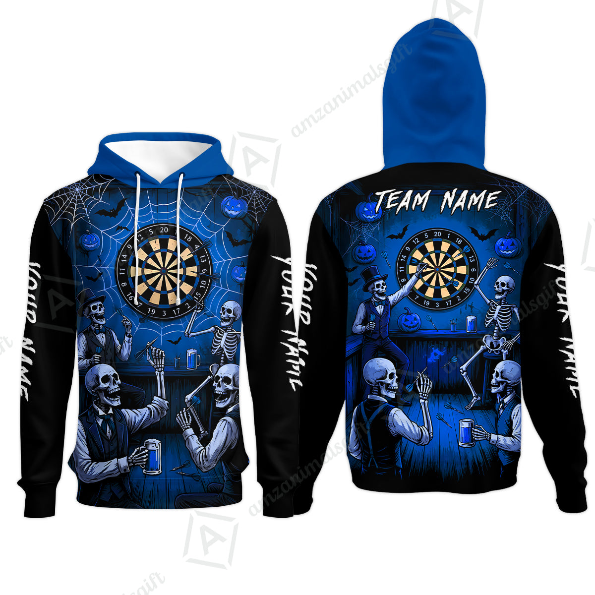Hoodie||Blue