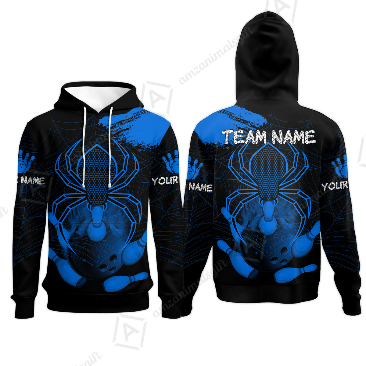 Hoodie||Blue