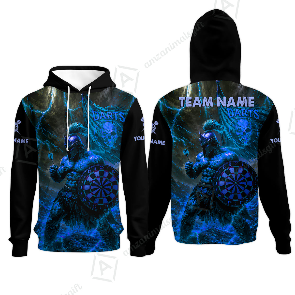 Hoodie||Blue