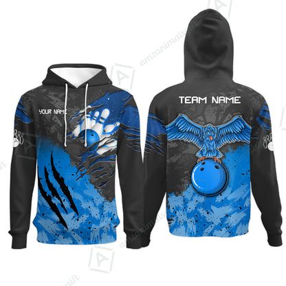 Hoodie||Blue