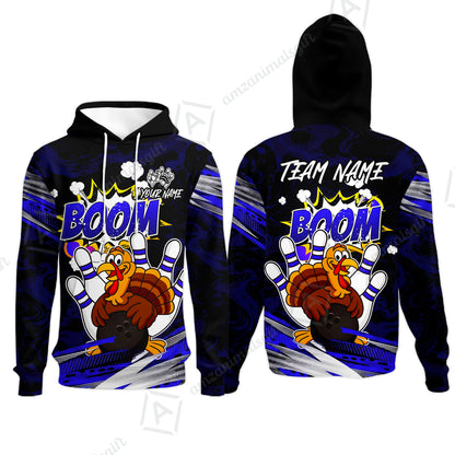 Hoodie||Blue