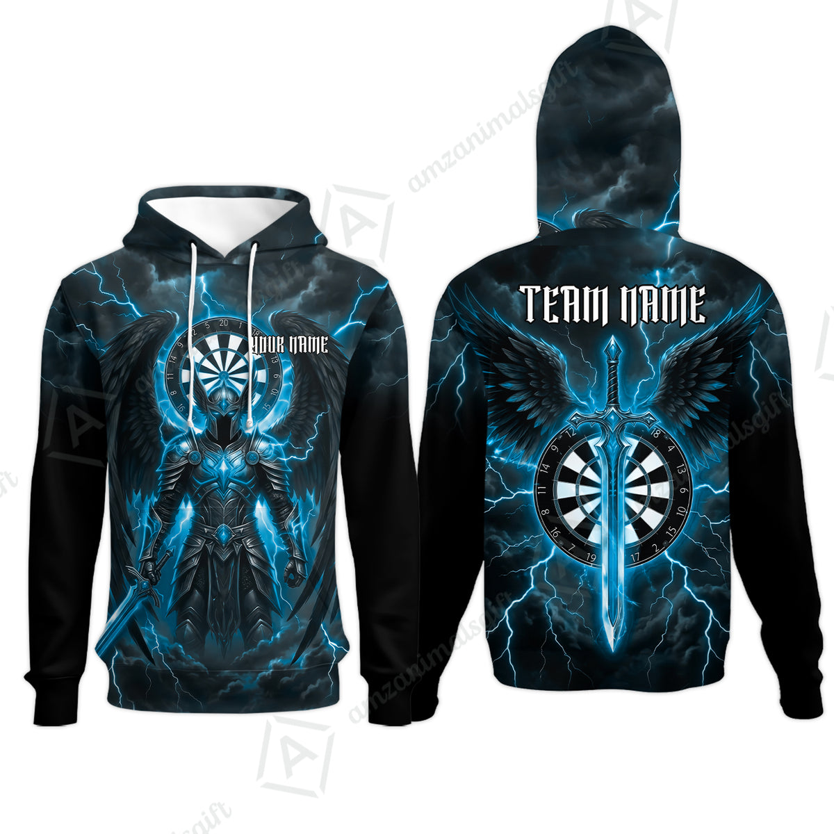 Hoodie||Blue