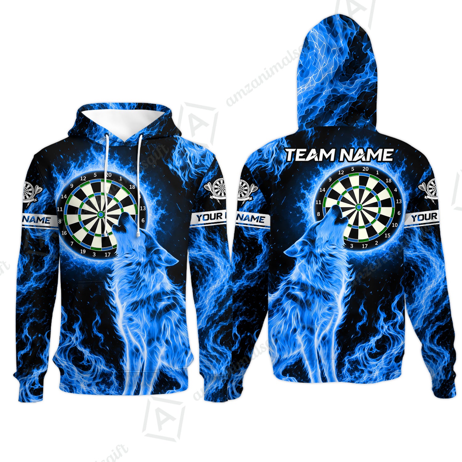 Hoodie||Blue
