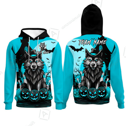 Hoodie||Cyan