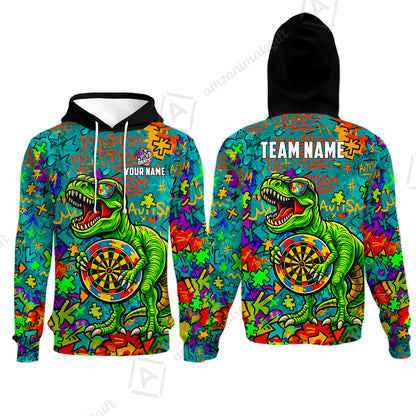 Hoodie||Cyan