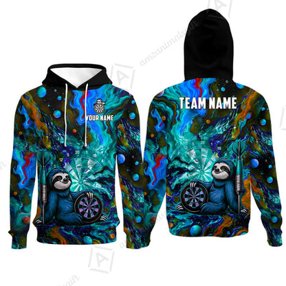 Hoodie||Cyan