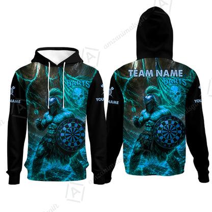 Hoodie||Cyan