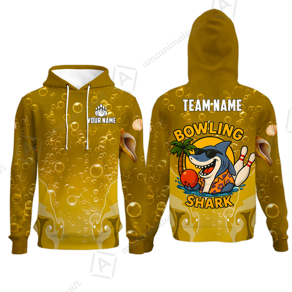 Hoodie||Gold