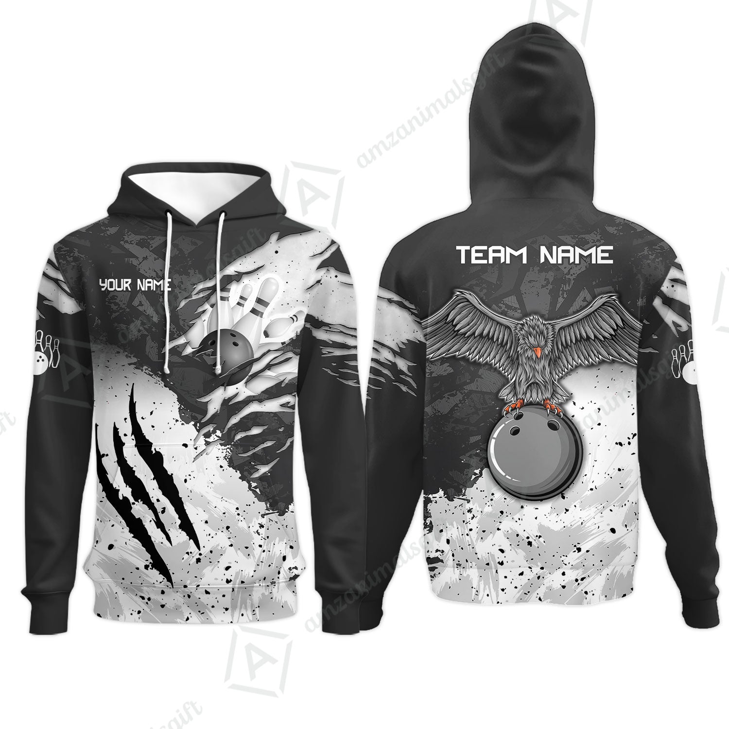 Hoodie||Gray