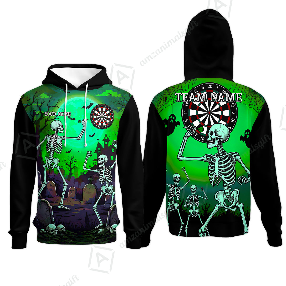 Hoodie||Green