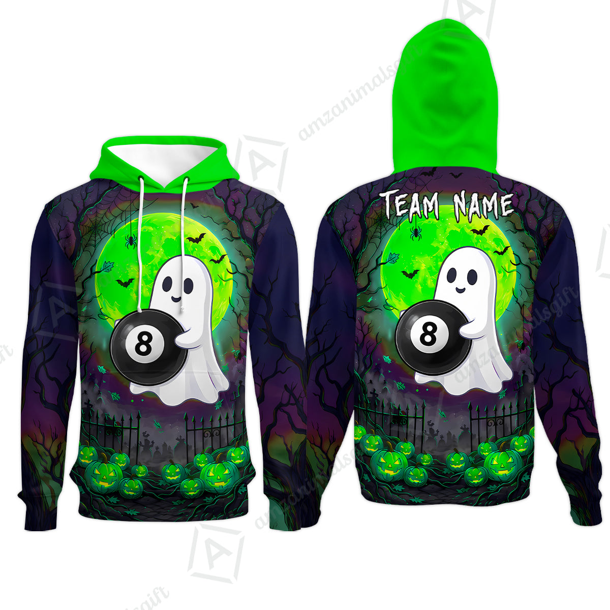 Hoodie||Green