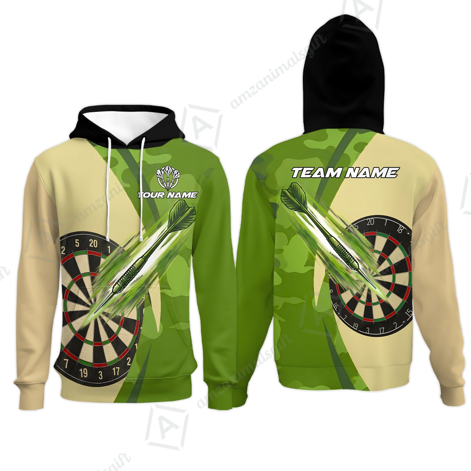 Hoodie||Green