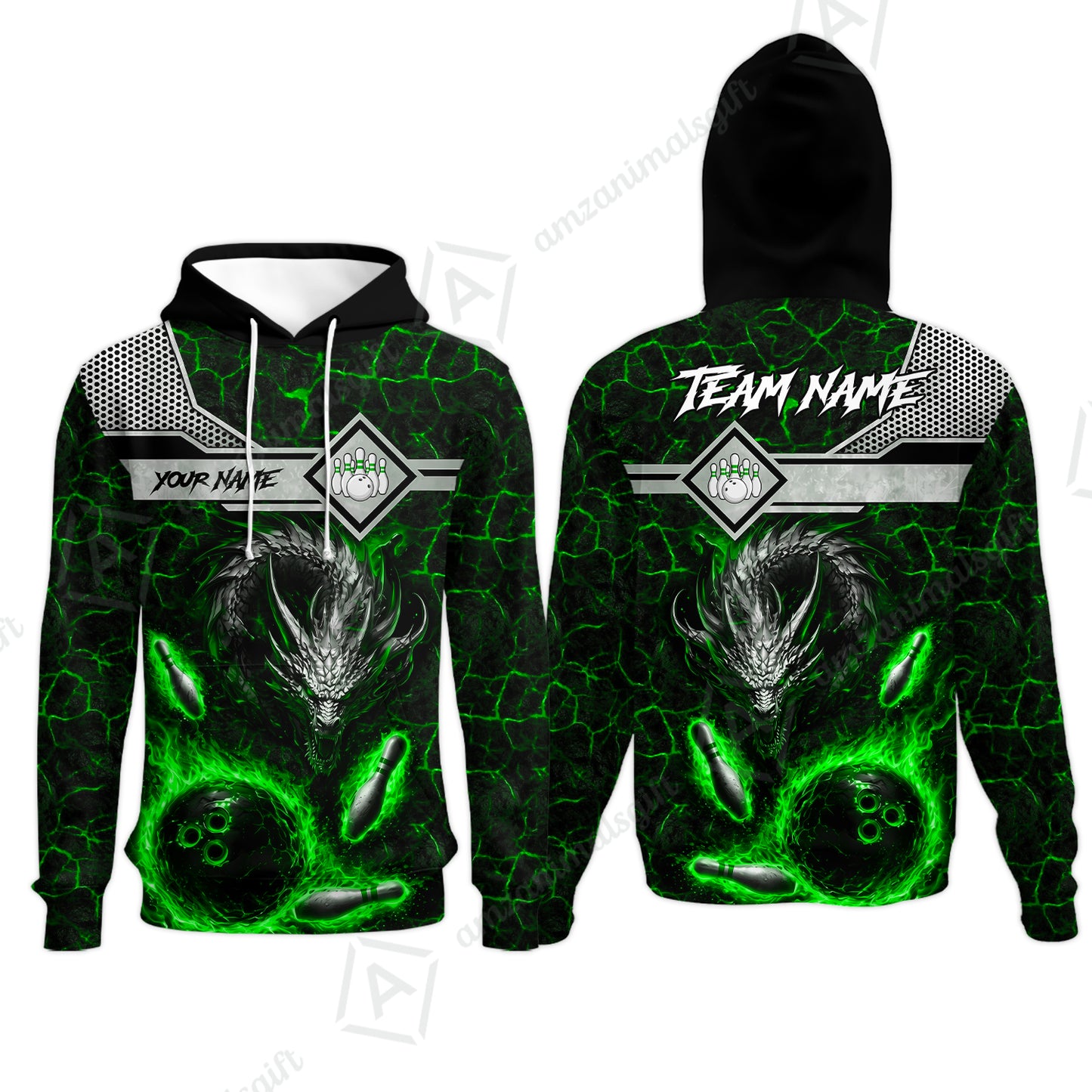 Hoodie||Green