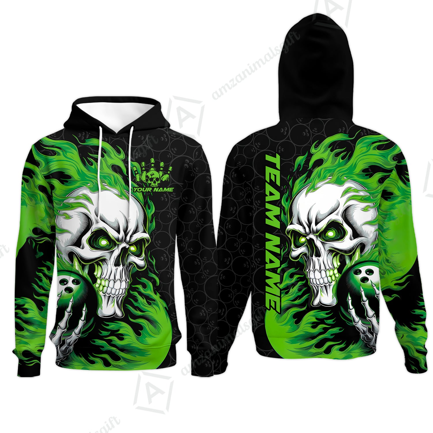 Hoodie||Green