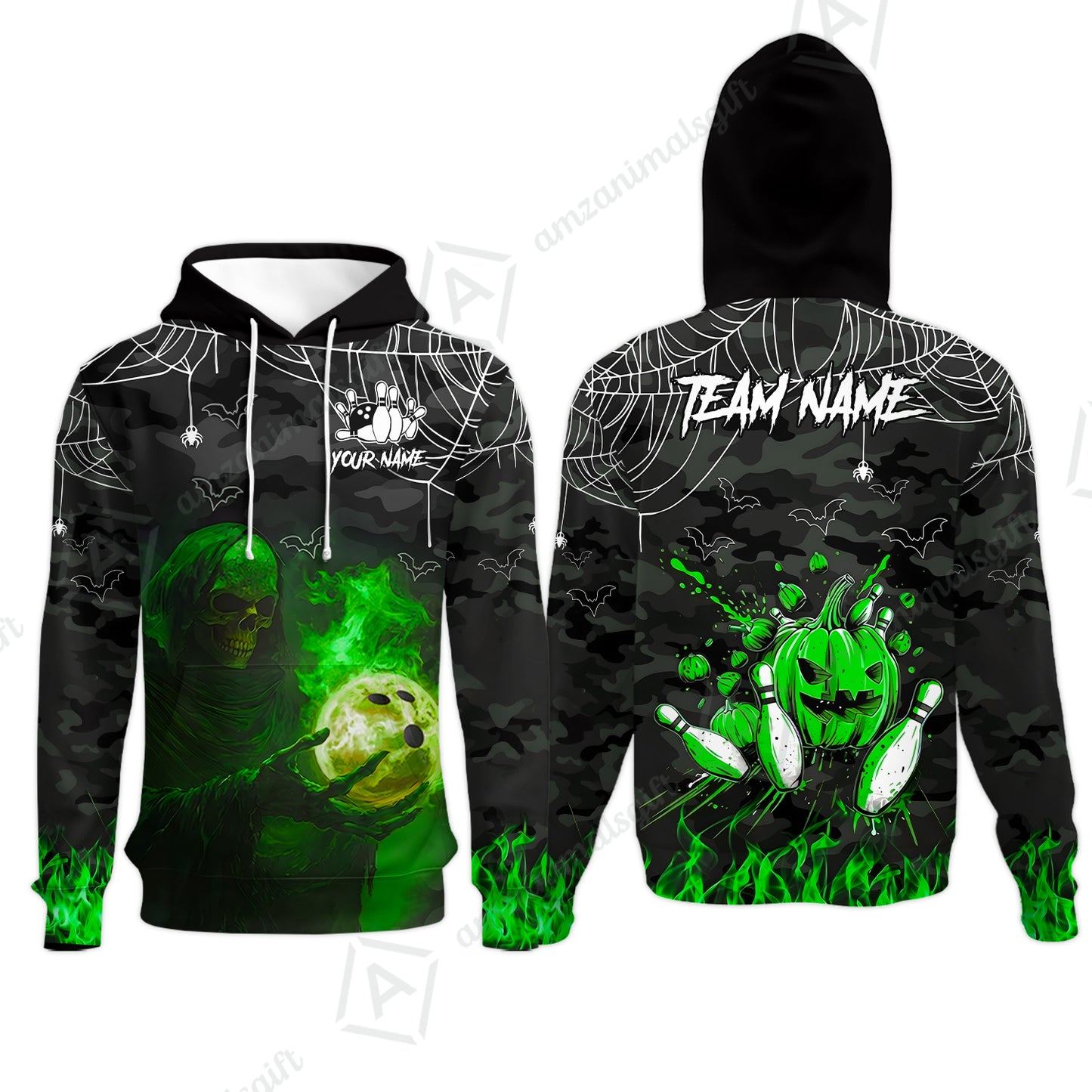 Hoodie||Green
