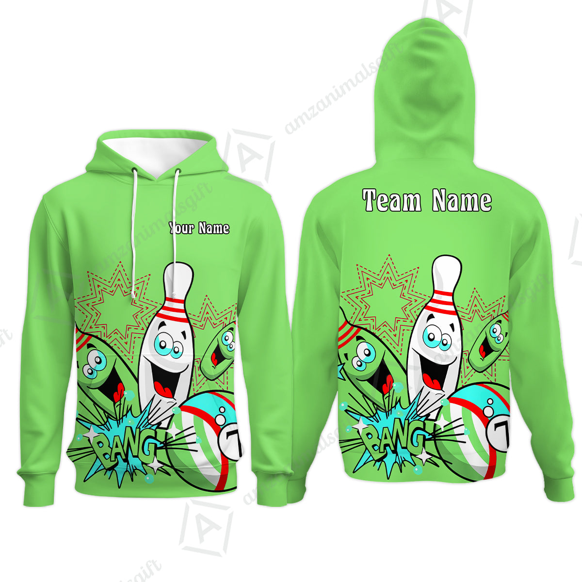 Hoodie||Green