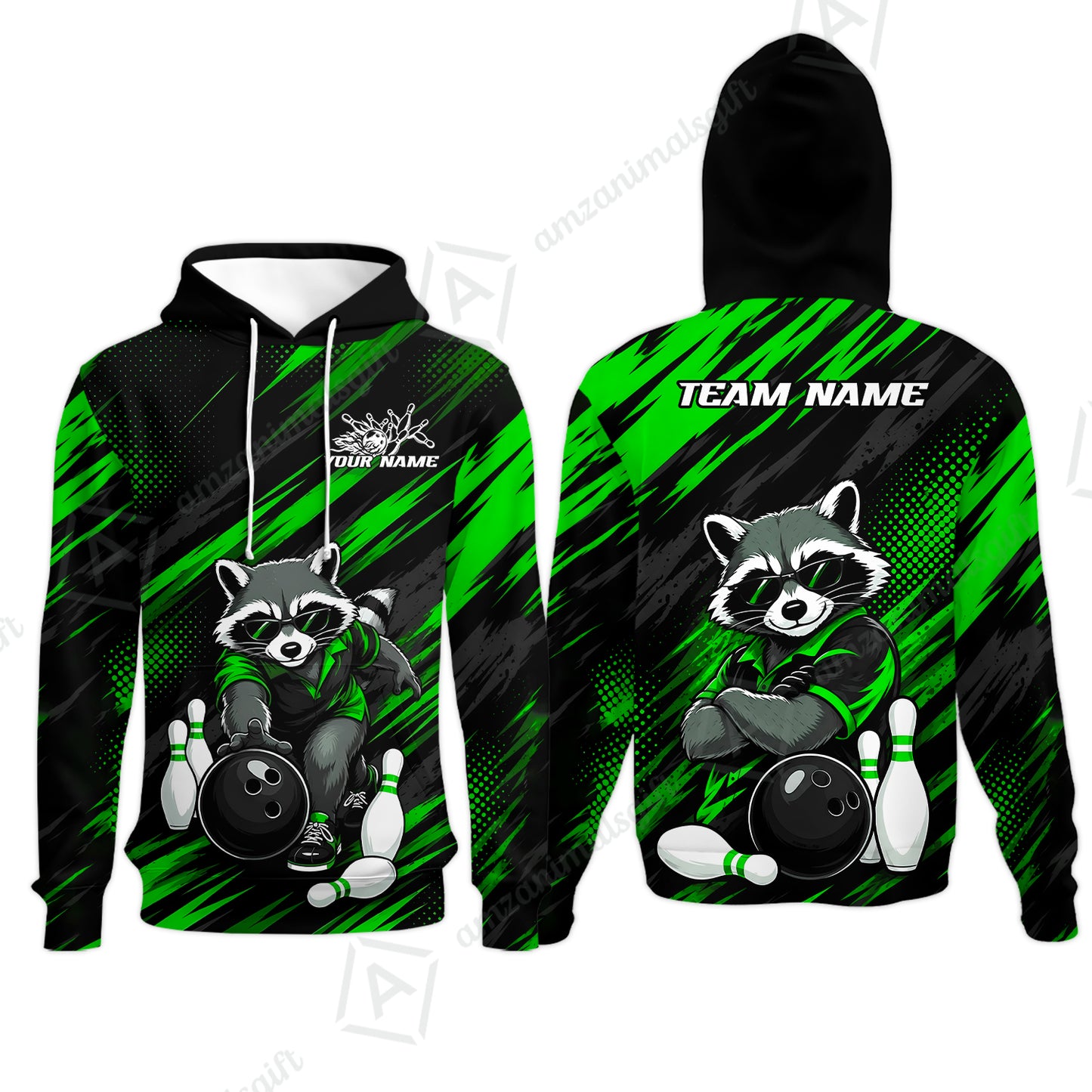 Hoodie||Green