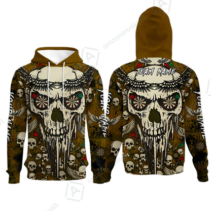 Hoodie||Olive Brown