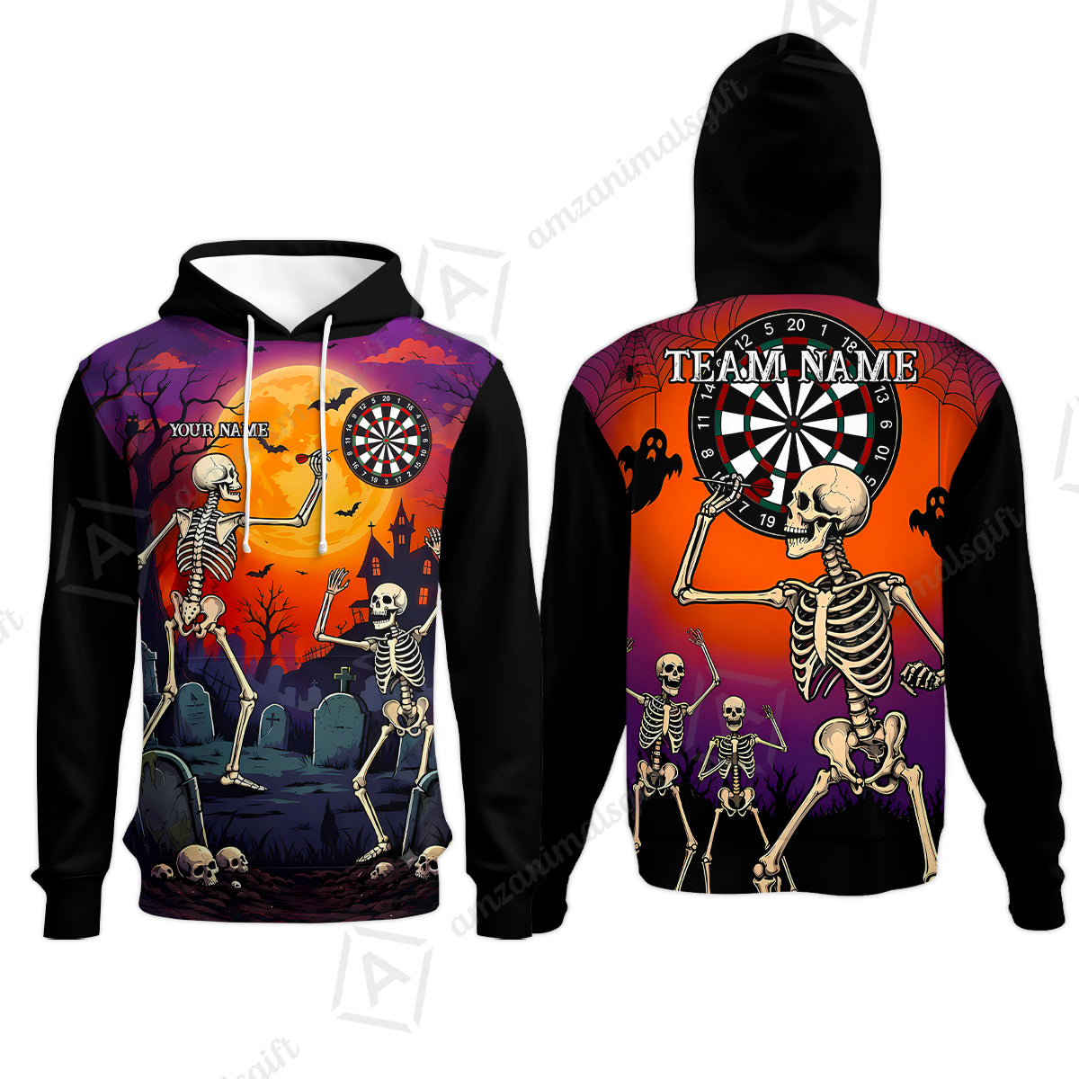Hoodie||Orange