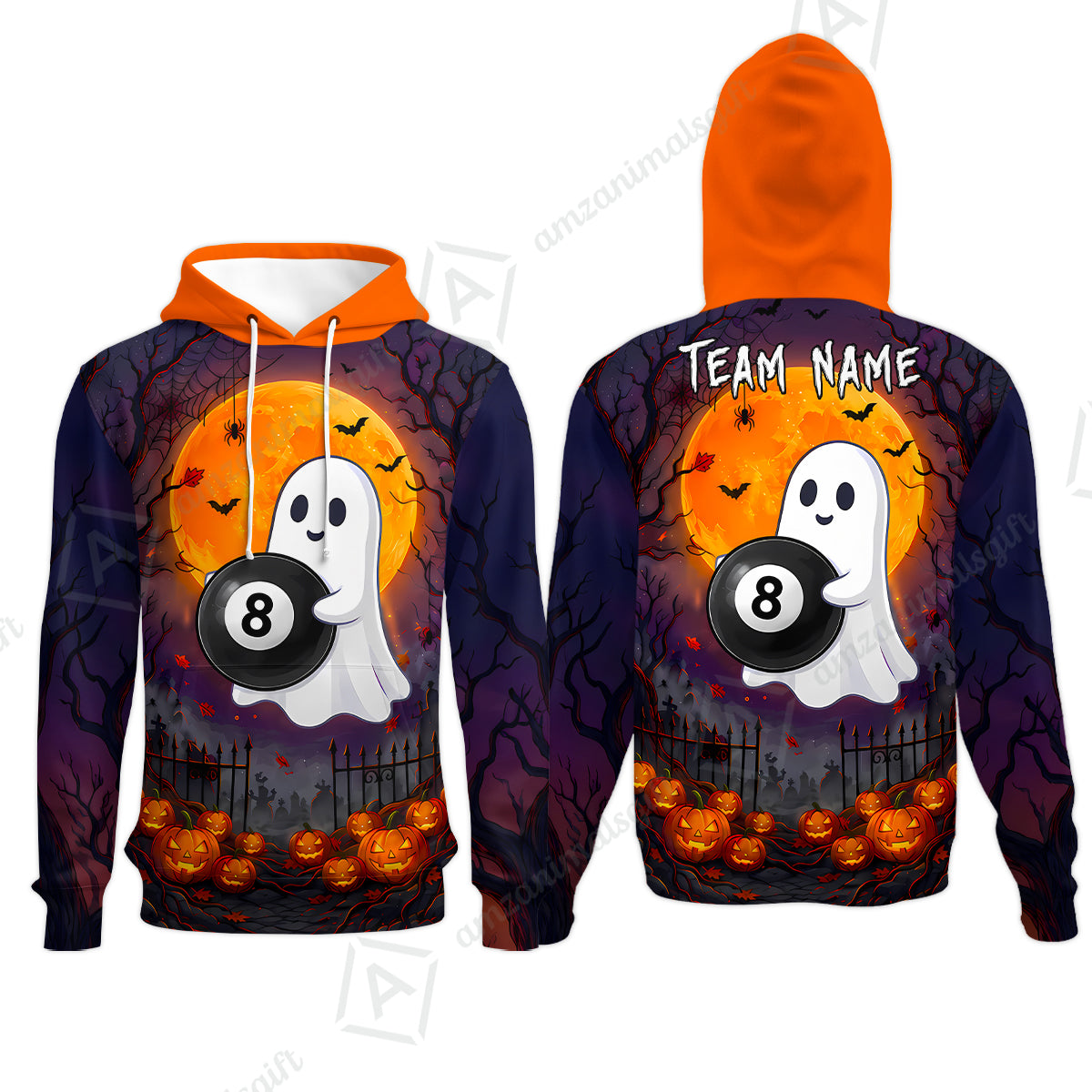 Hoodie||Orange