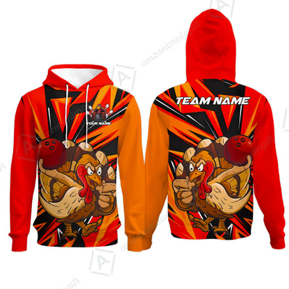 Hoodie||Orange
