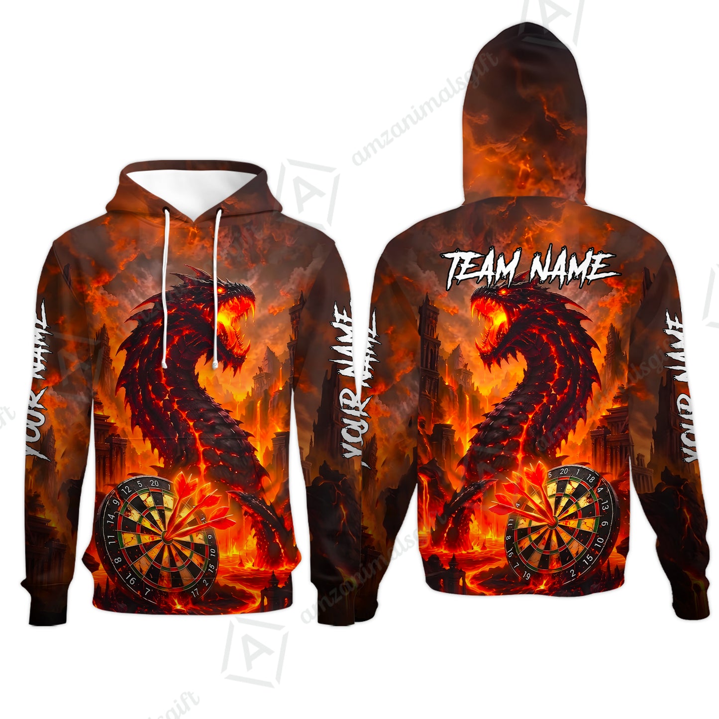 Hoodie||Orange