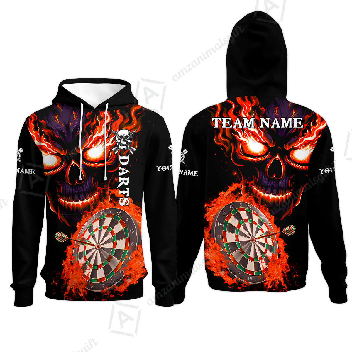 Hoodie||Orange