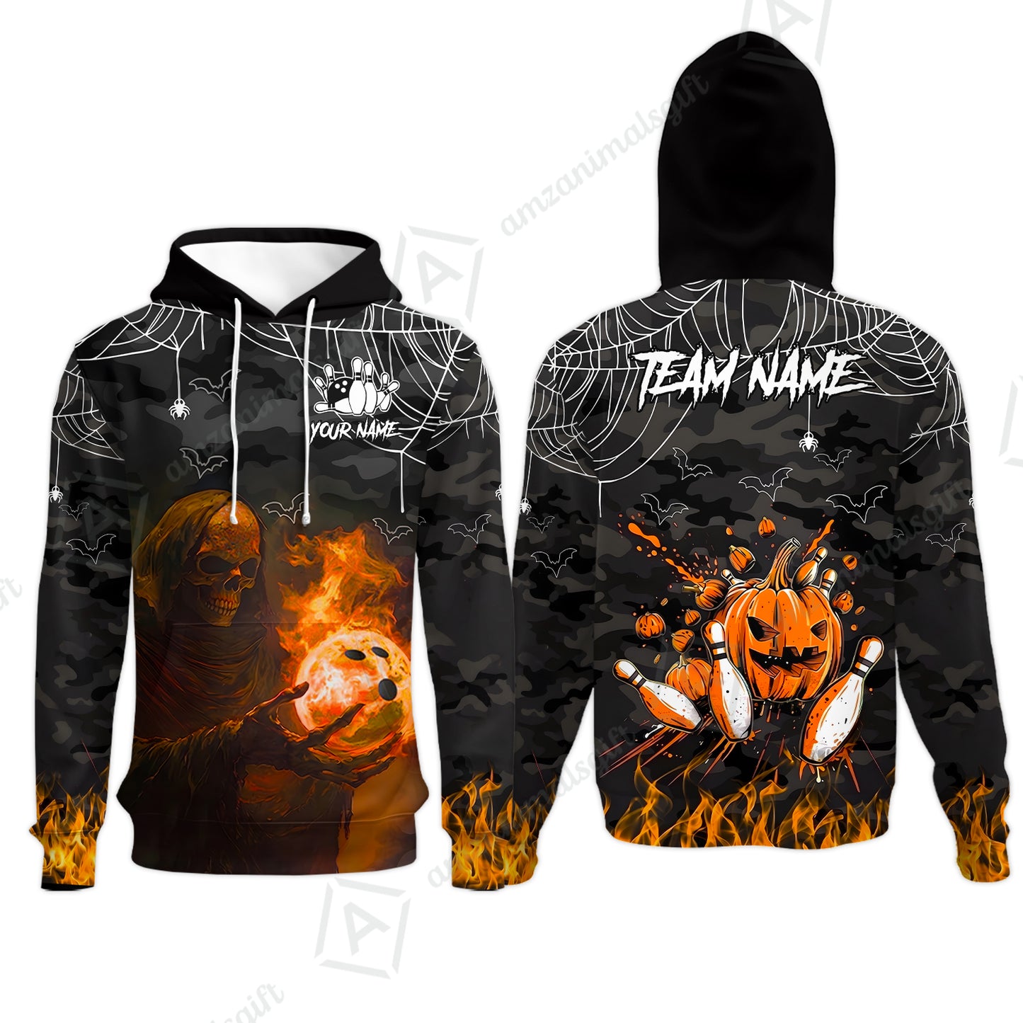 Hoodie||Orange