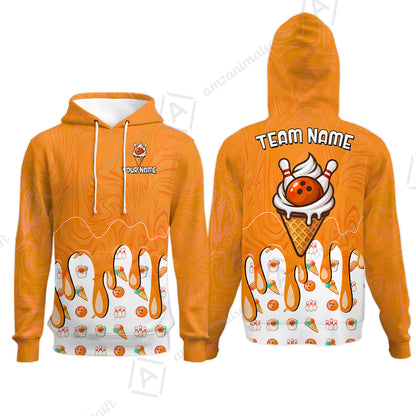 Hoodie||Orange
