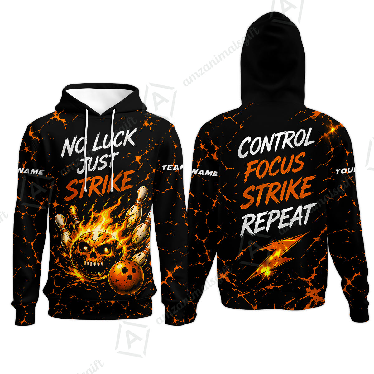Hoodie||Orange