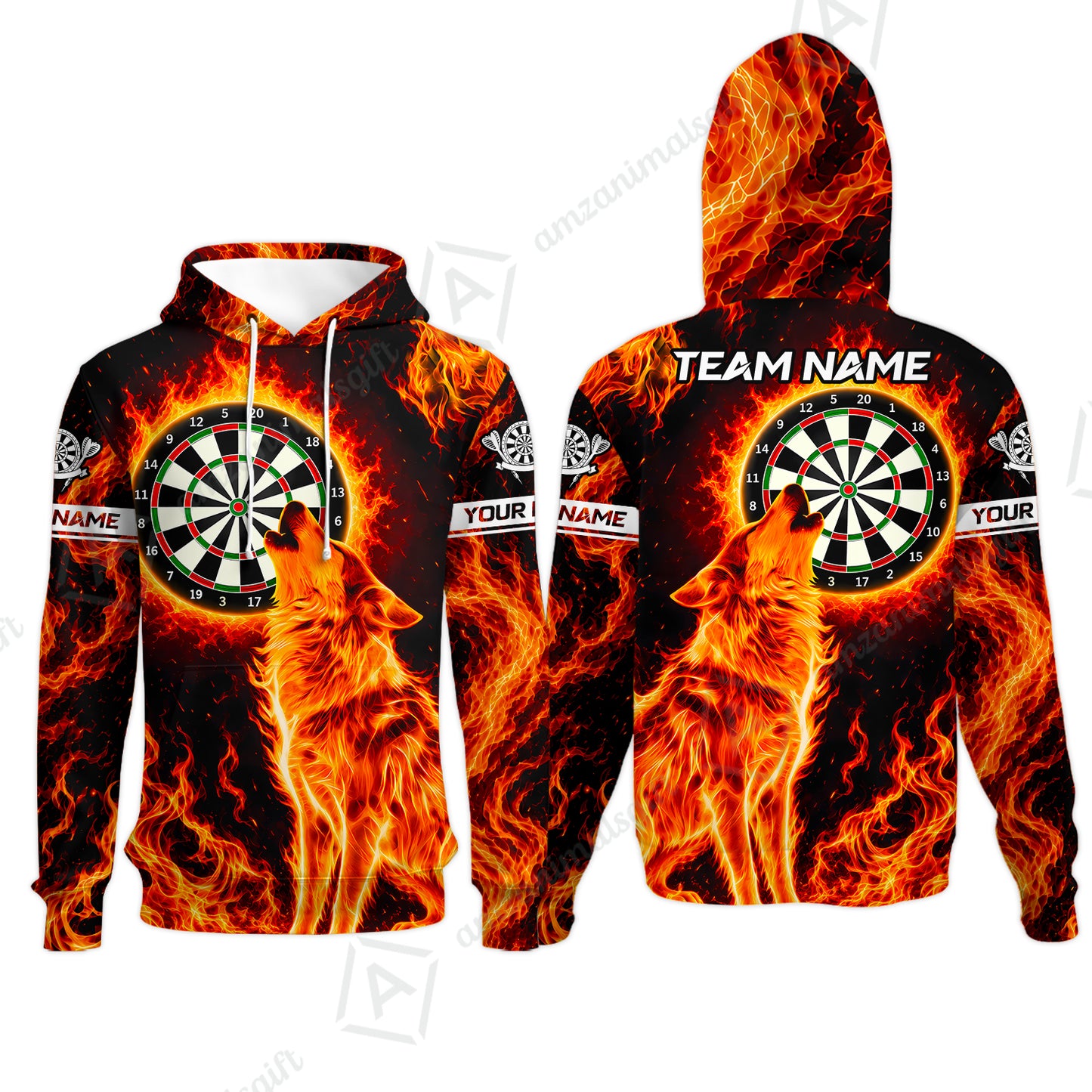 Hoodie||Orange