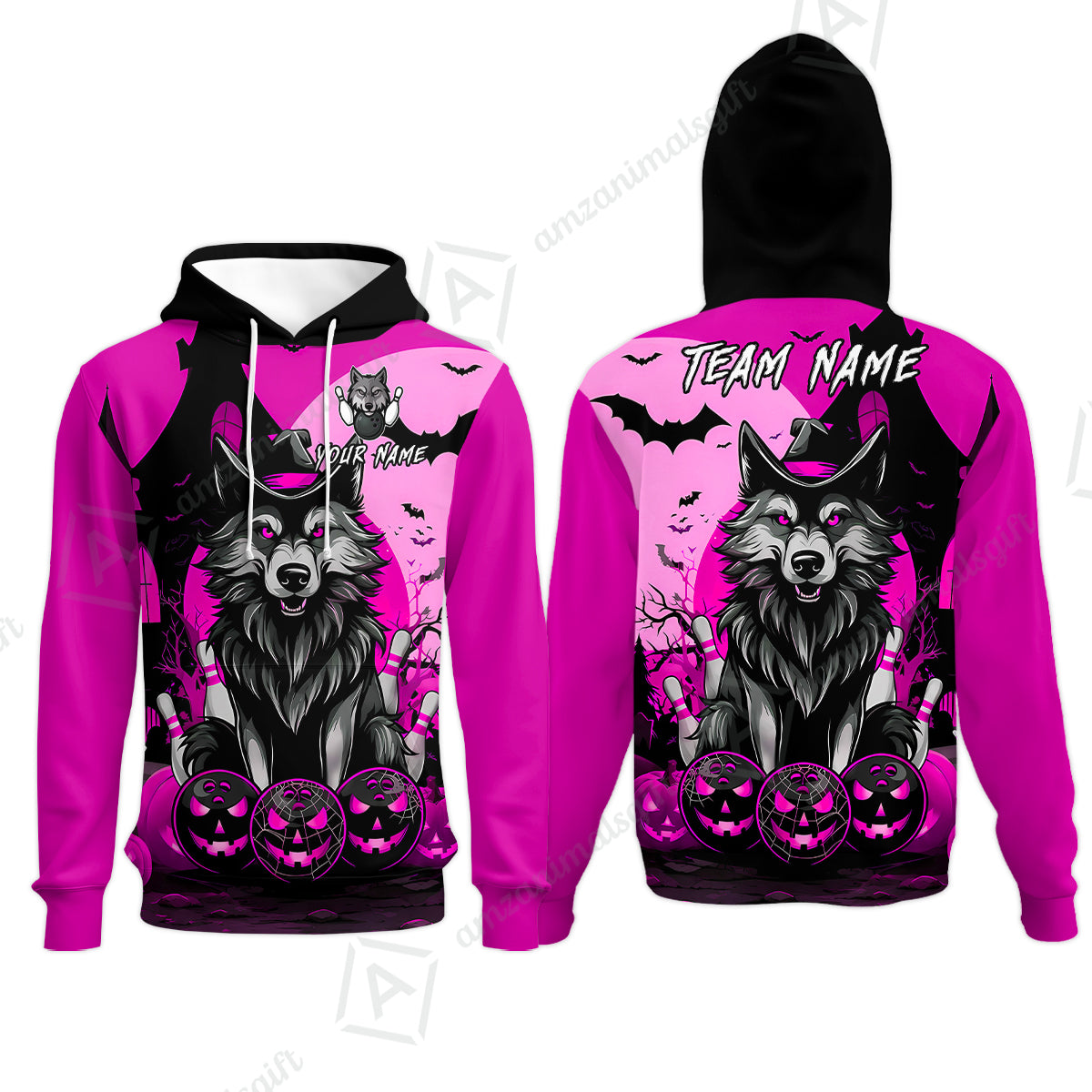 Hoodie||Pink