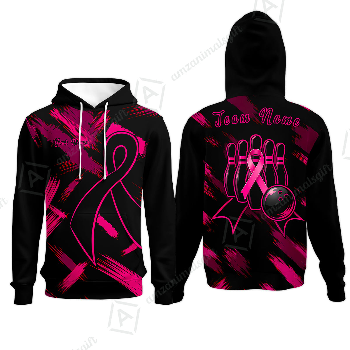 Hoodie||Pink