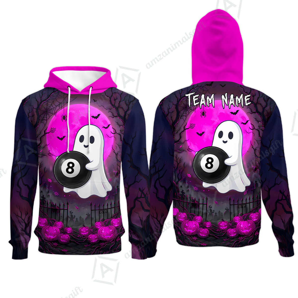 Hoodie||Pink