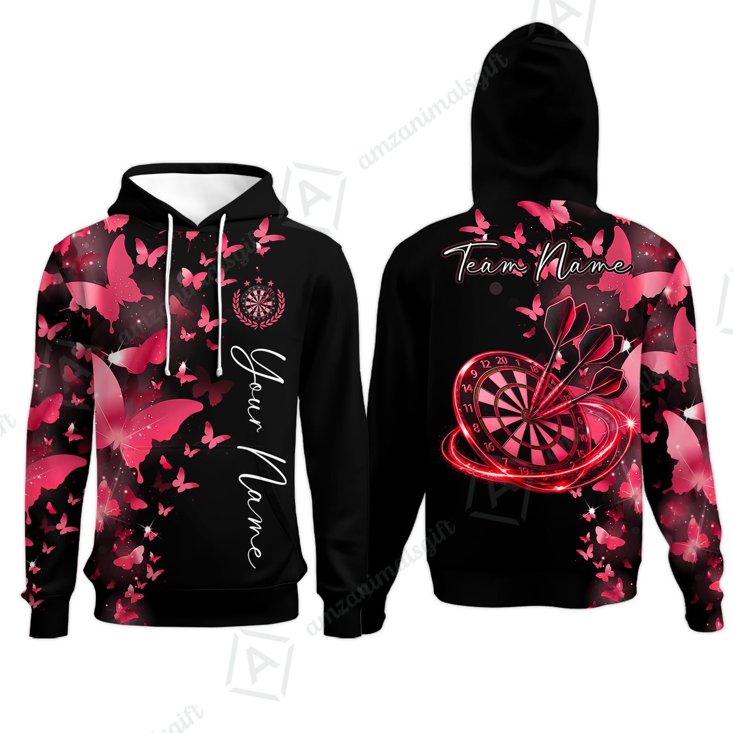 Hoodie||Pink