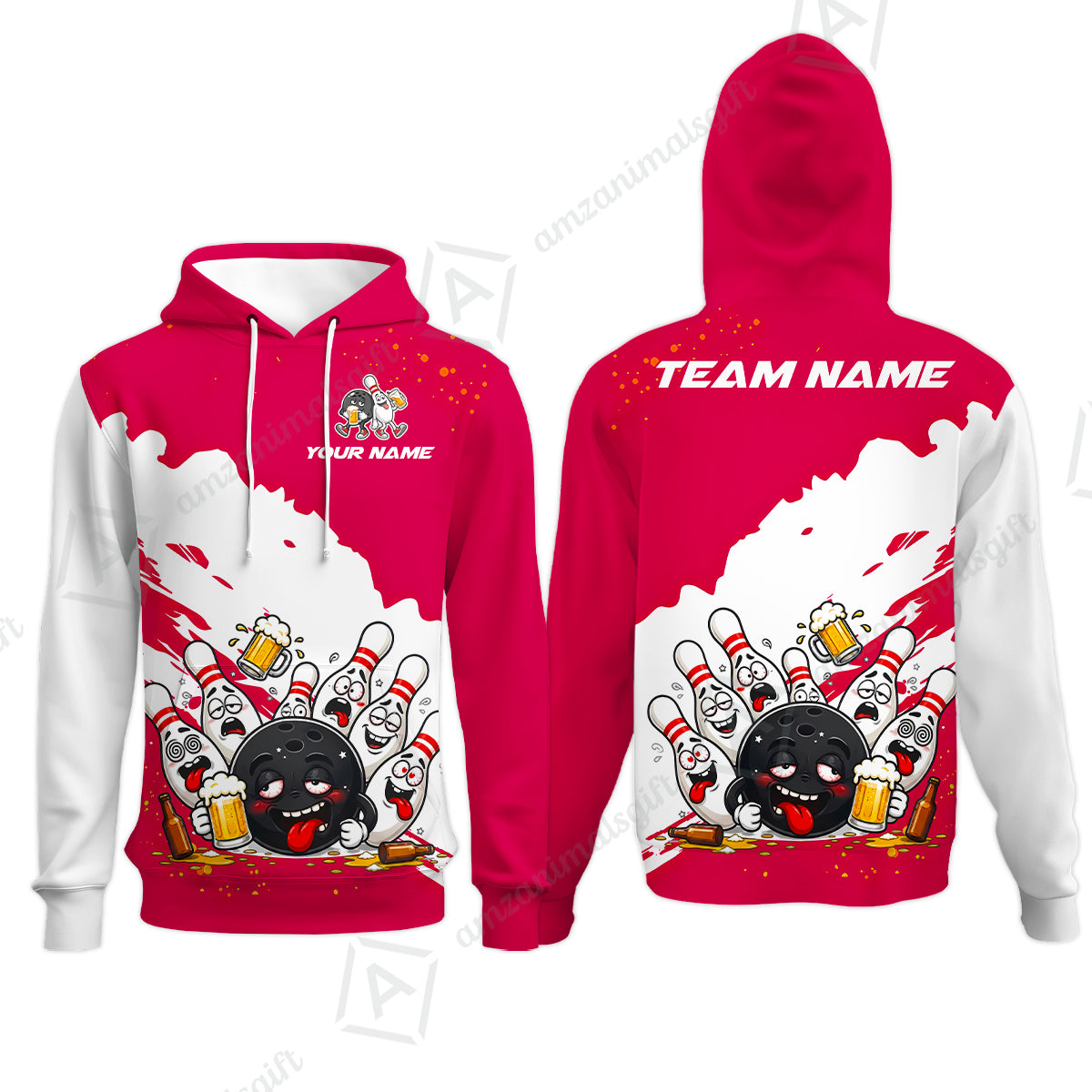 Hoodie||Pink