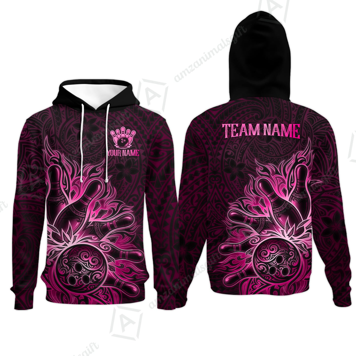 Hoodie||Pink