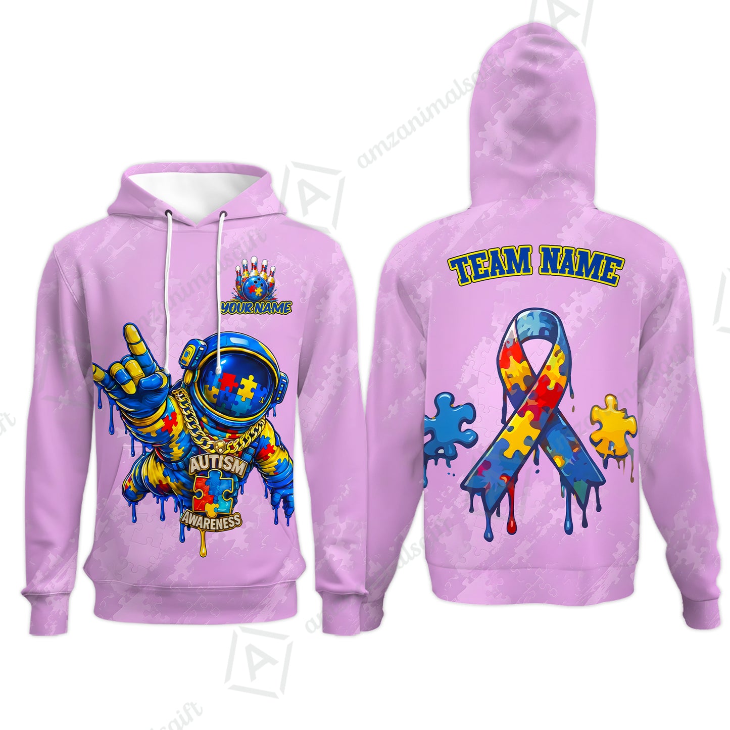 Hoodie||Pink