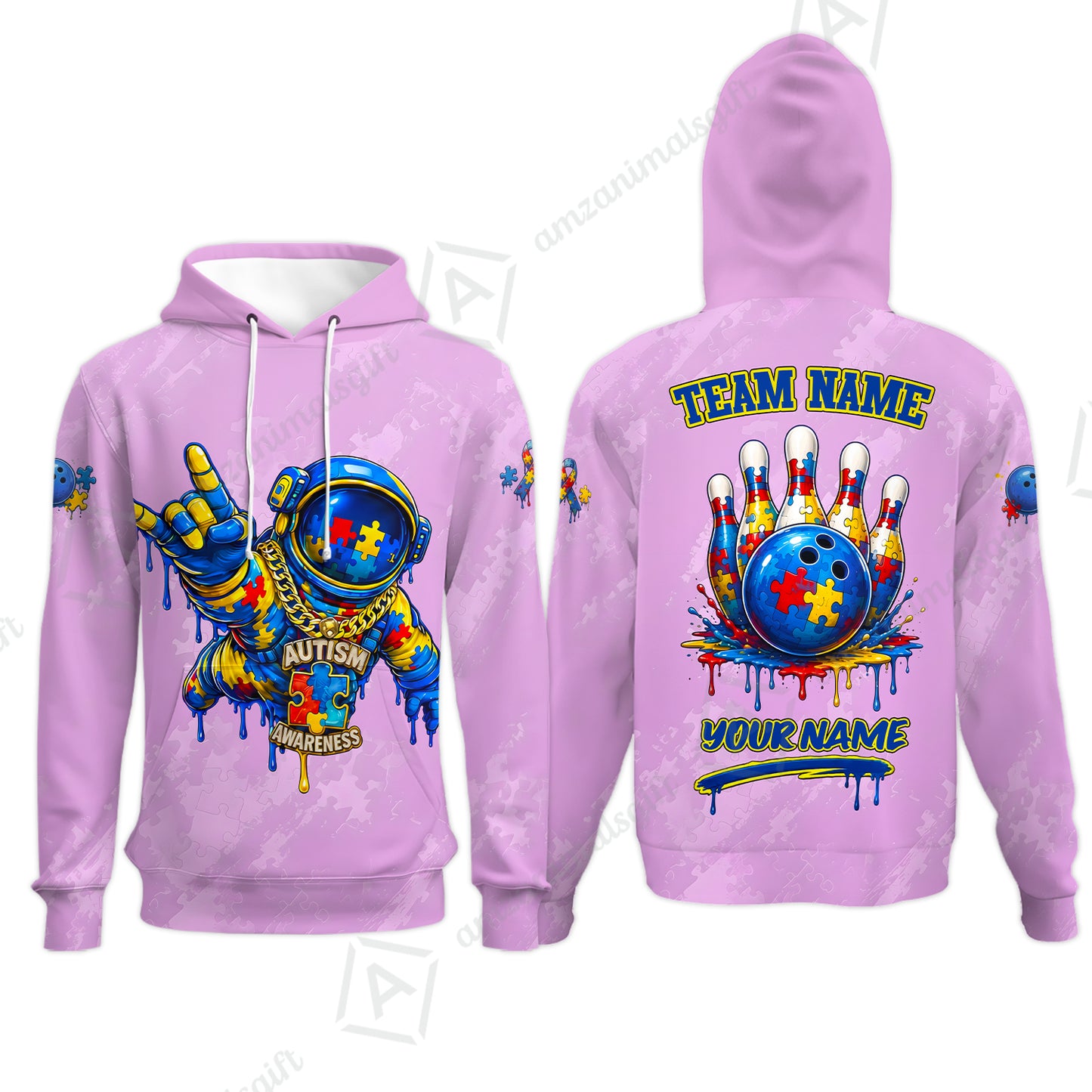 Hoodie||Pink